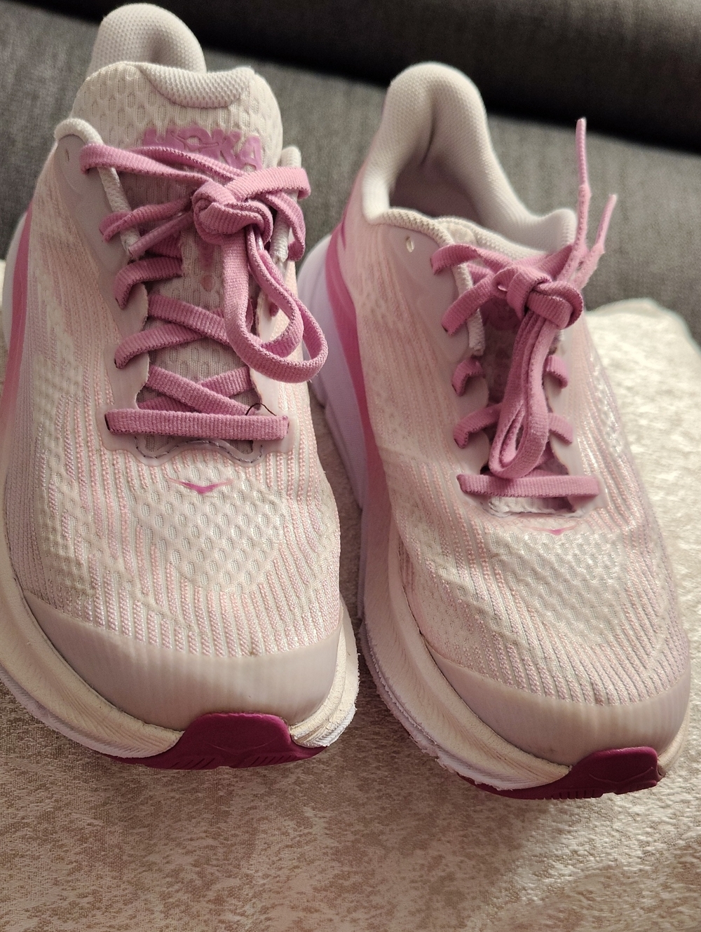 Hoka Women's Pink Running Sneakers
